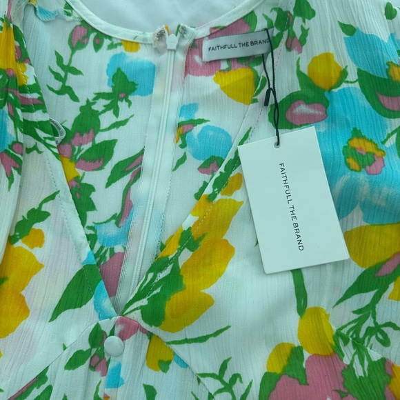 Faithfull The Brand Floral Midi dress - Picture 4 of 7